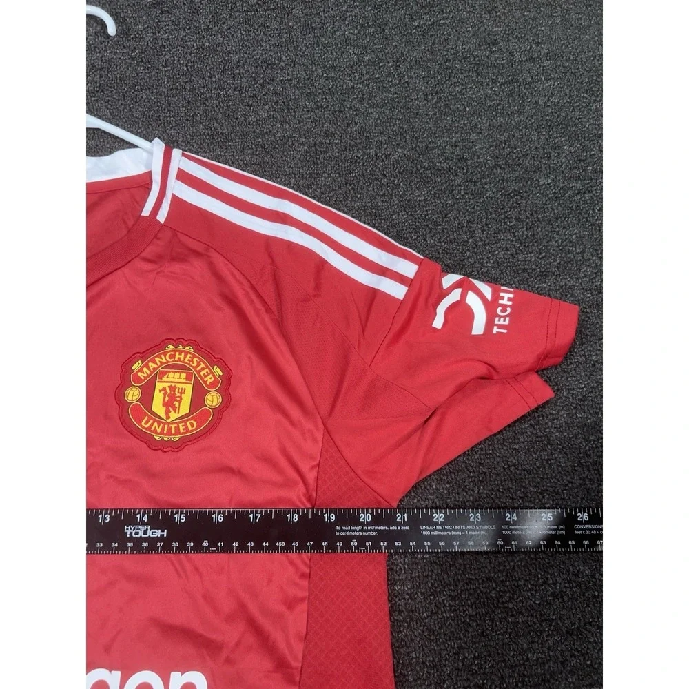 Adidas Manchester United 2024/25 Home Soccer Jersey Shirt Mens Large Rashford